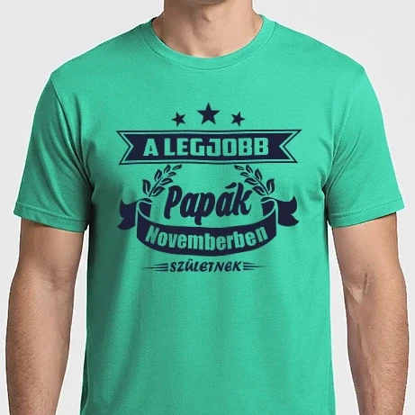 Férfi Imperial póló - A legjobb papák - November
