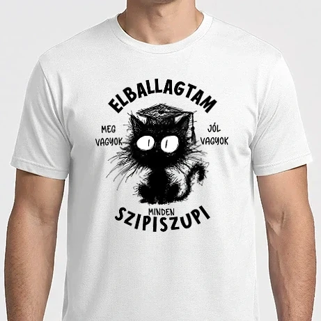 Férfi Imperial póló - Elballagtam, minen szipiszupi