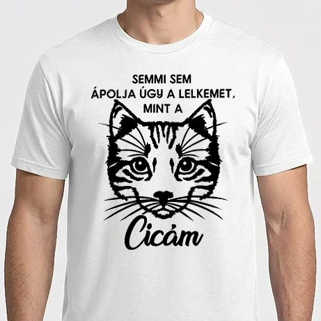Férfi Imperial póló - Semmi sem ápolja úgy a lelkemet mint a cicám