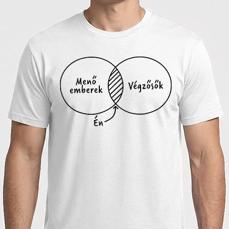 Férfi Imperial póló - Menő emberek - Végzősők - Én