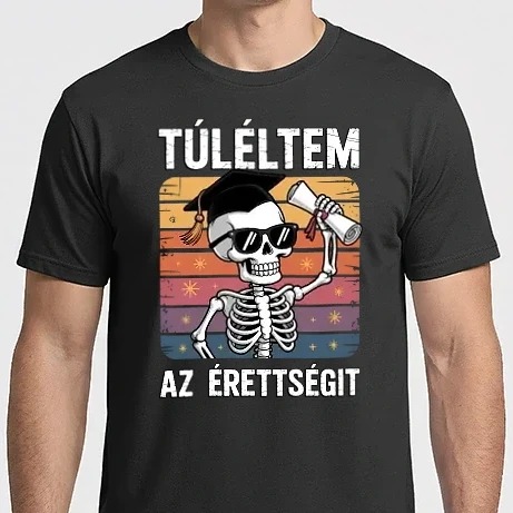 Férfi Imperial póló - Túléltem az érettségit