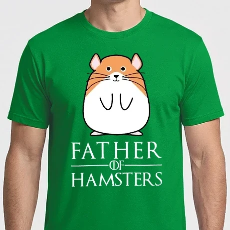 Férfi Imperial póló - Father of Hamsters
