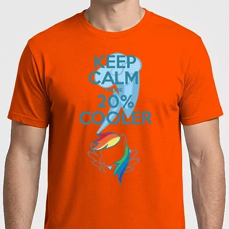 Férfi Imperial póló - Rainbow Dash