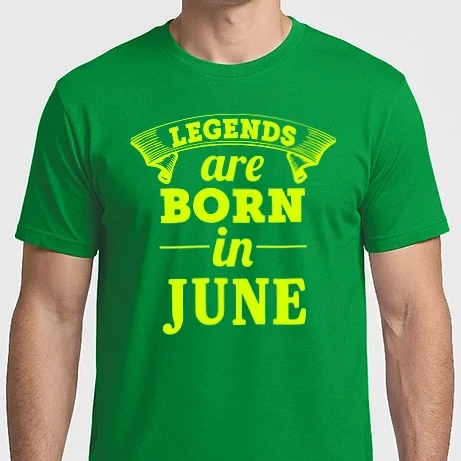 Férfi Imperial póló - Legends are born in June