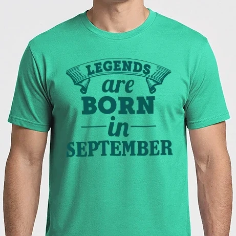 Férfi Imperial póló - Legends are born in September