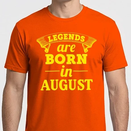 Férfi Imperial póló - Legends are born in August