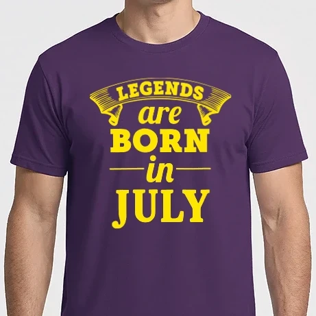 Férfi Imperial póló - Legends are born in July