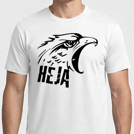Férfi Imperial póló - heja+text_polo