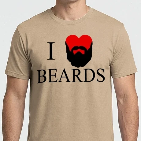 Férfi Imperial póló - i love beards