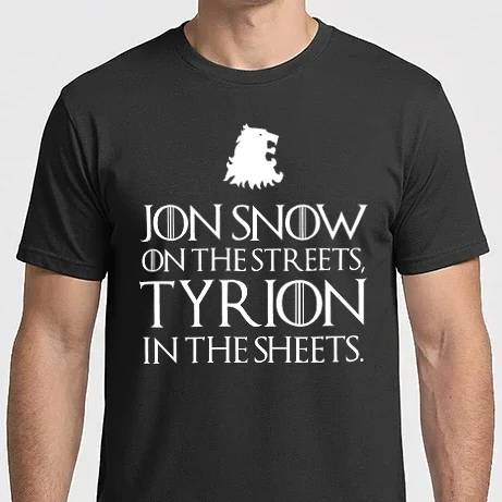 Férfi Imperial póló - Jon Snow streets