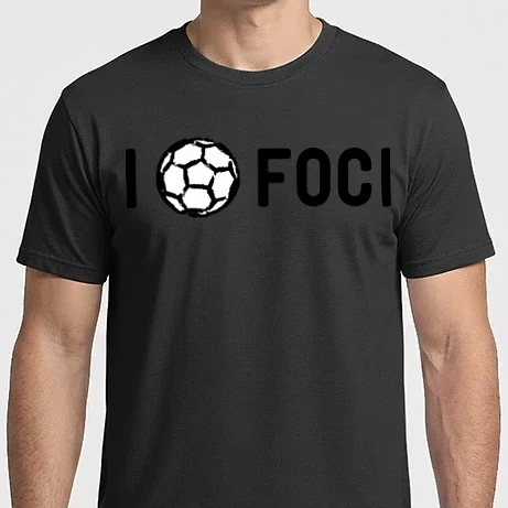 Férfi Imperial póló - i heart foci