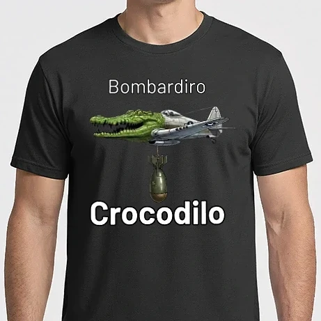Férfi Imperial póló - Bombardiro Crocodilo