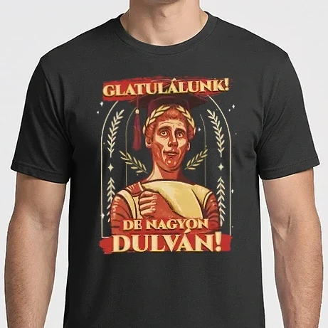 Férfi Imperial póló - Glatulálunk, de nagyon dulván