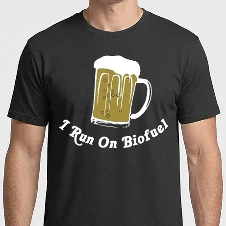 Férfi Imperial póló - I Run On Biofuel