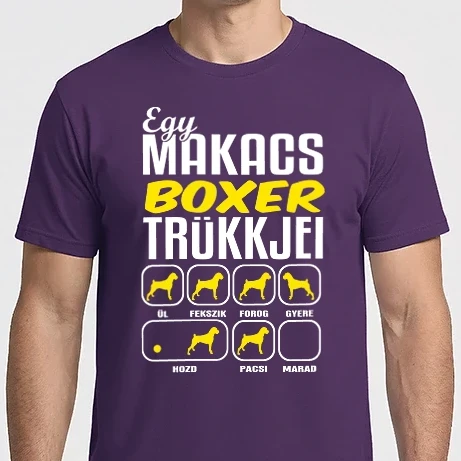Férfi Imperial póló - Makacs boxer