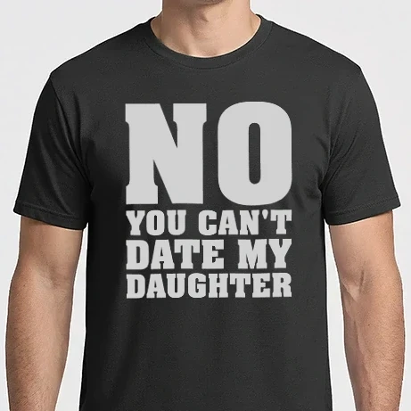 Férfi Imperial póló - No you cant date my daughter