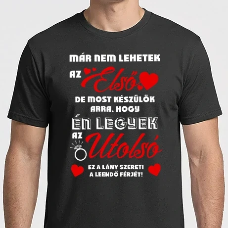Férfi Imperial póló - Első utolsó lány