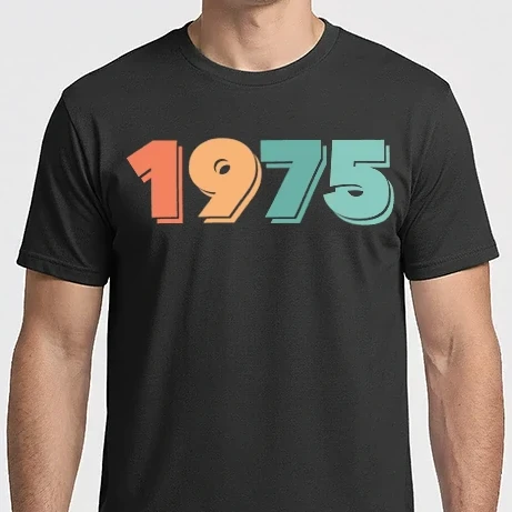 Férfi Imperial póló - 1975 retro dátum