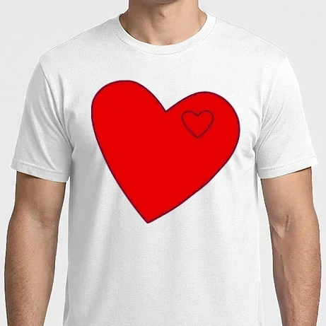 Férfi Imperial póló - Szív