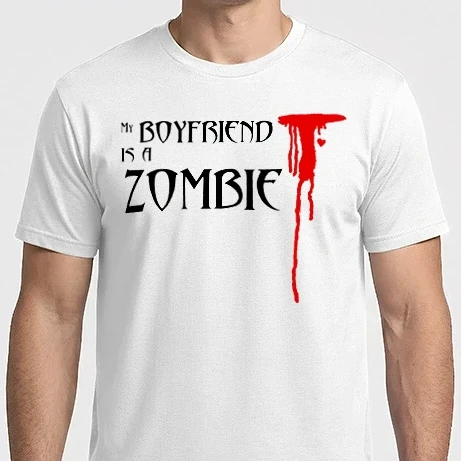 Férfi Imperial póló - My boyfriend is a zombie