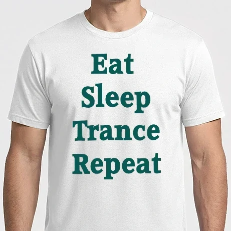 Férfi Imperial póló - Eat Sleep Trance Repeat
