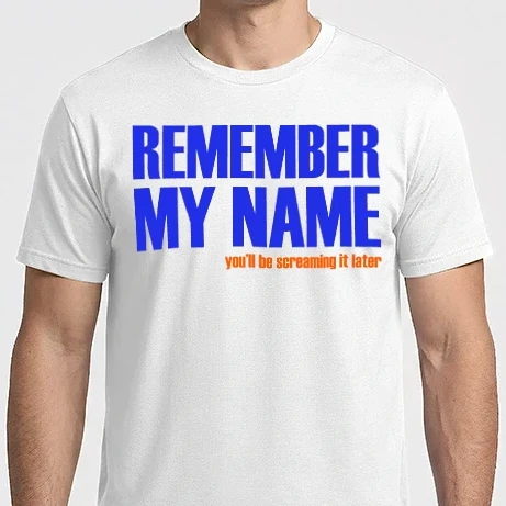 Férfi Imperial póló - Remember My Name