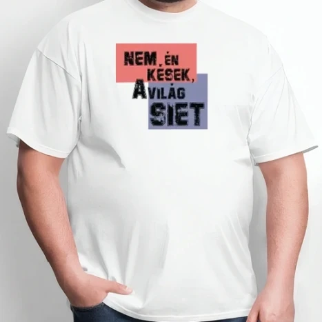 Nagyméretű póló - nem én kések
