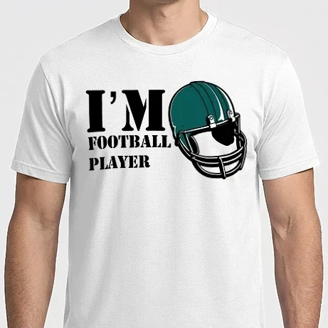 Férfi Imperial póló - Im football player