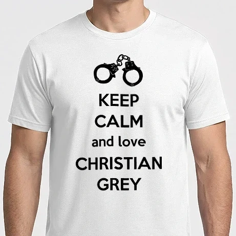 Férfi Imperial póló - Keep calm and love Christian Grey
