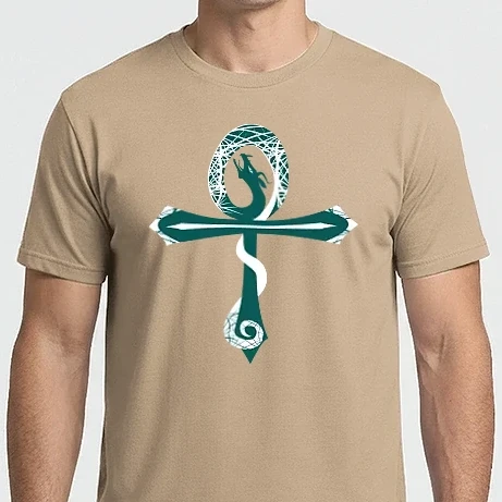 Férfi Imperial póló - Dragon of ankh