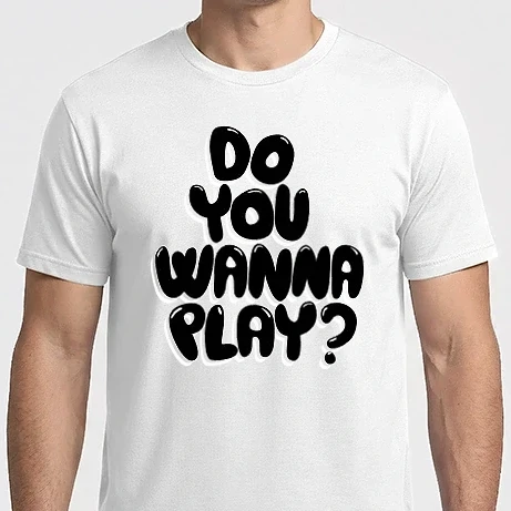 Férfi Imperial póló - Do you wanna play?