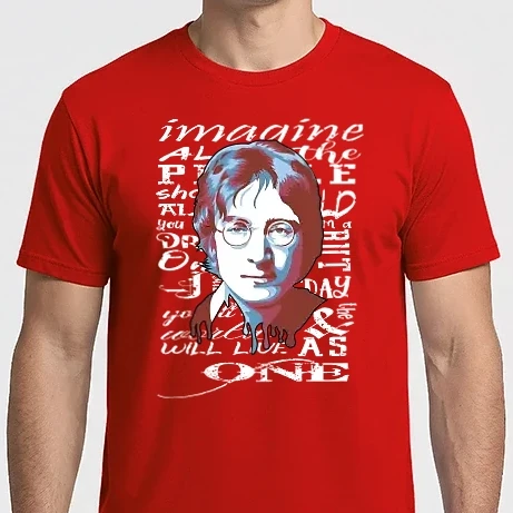 Férfi Imperial póló - John Lennon