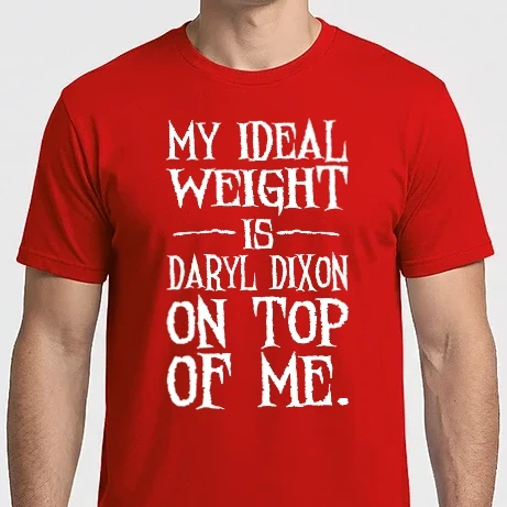 Férfi Imperial póló - My ideal wight is dixon on me