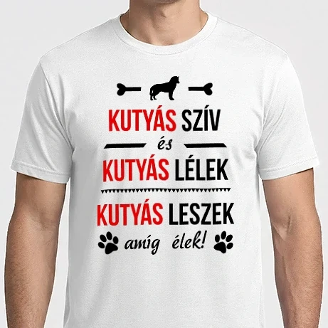 Férfi Imperial póló - Kutyás szív és kutyás lélek