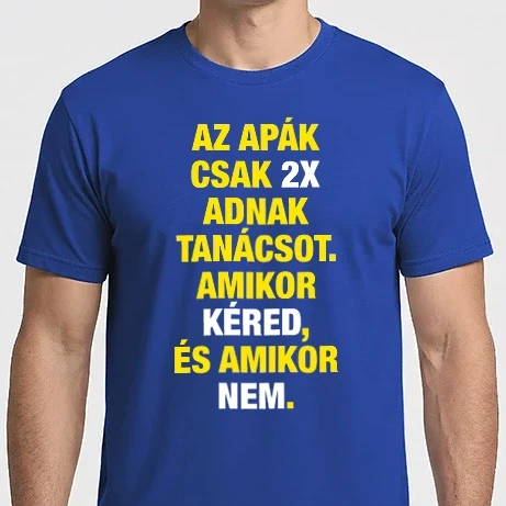 Férfi Imperial póló - Apai tanácsok