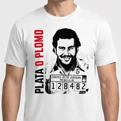 Férfi Imperial póló - Pablo Escobar - Plata O Plomo