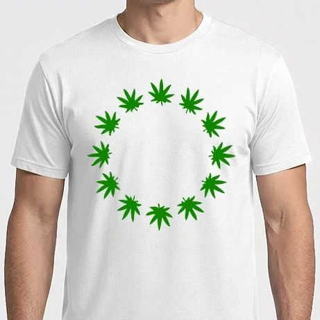 Férfi Imperial póló - Euro marihuana