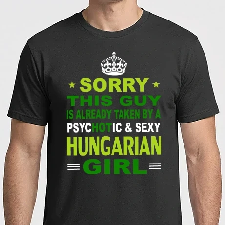 Férfi Imperial póló - Psychotic hun girl