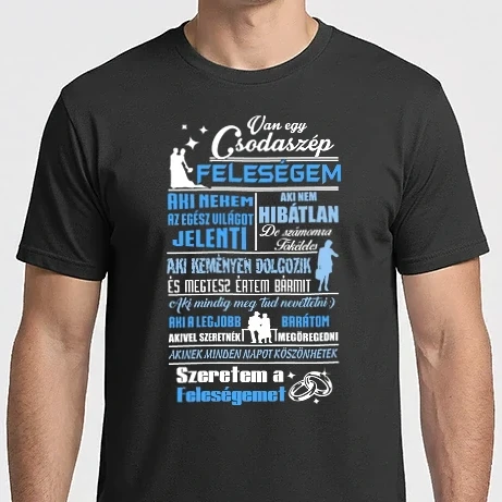 Férfi Imperial póló - Csodaszép feleség