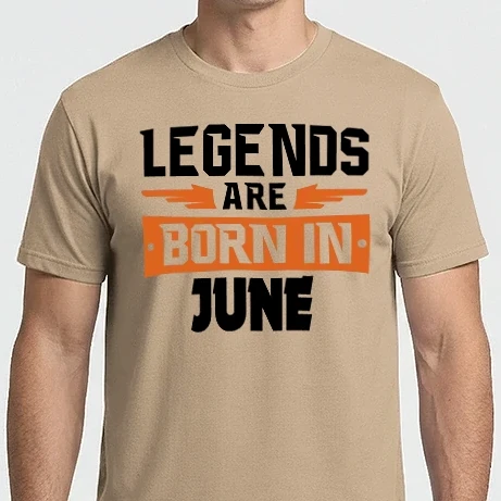 Férfi Imperial póló - Legends are born in June