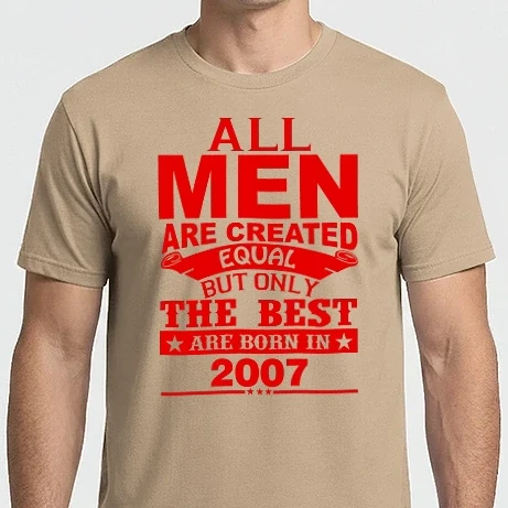 Férfi Imperial póló - All men are created - 2007