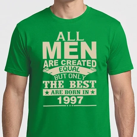 Férfi Imperial póló - All men are created - 1997