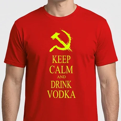 Férfi Imperial póló - DRINK VODKA