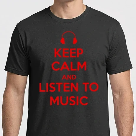 Férfi Imperial póló - Listen to music