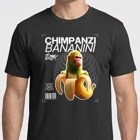 Férfi Imperial póló - Chimpanzi Bananini