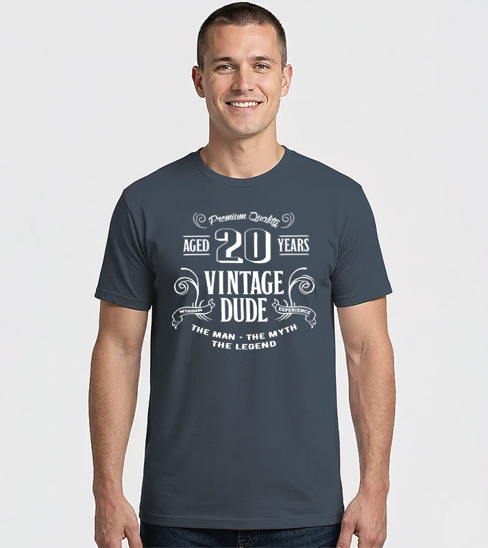 Vintage Dude - 20 – Férfi Imperial póló