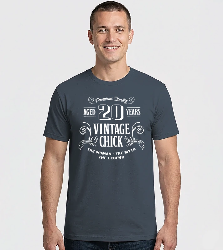 Vintage chick - 20 – Férfi Imperial póló