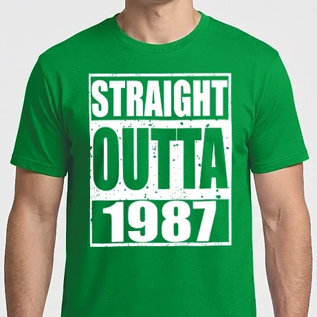 Férfi Imperial póló - Straight Outta - 1987