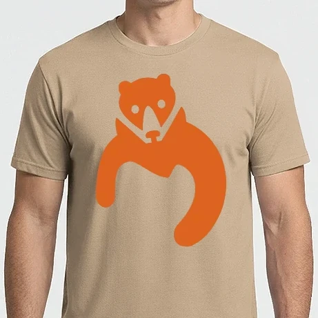 Férfi Imperial póló - Orange Bear