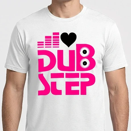 Férfi Imperial póló - I Love Dubstep